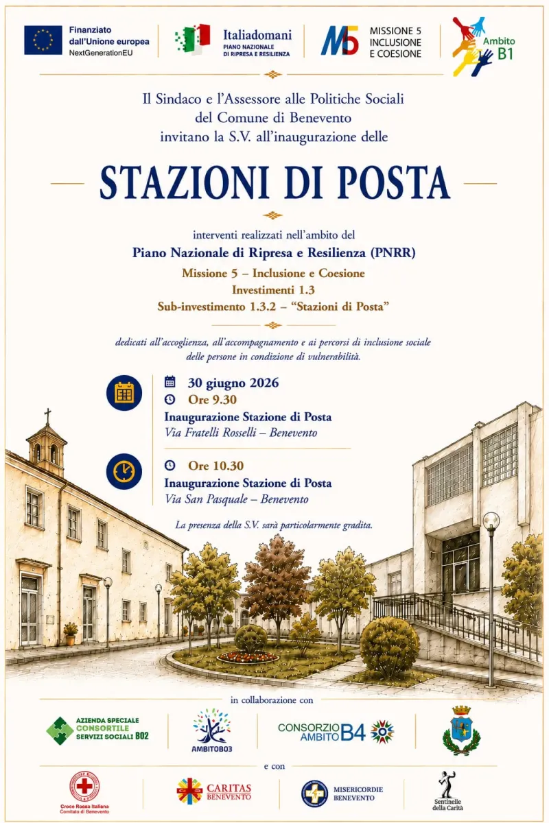 Stazioni di posta, doppia inaugurazione martedì 30 giugno