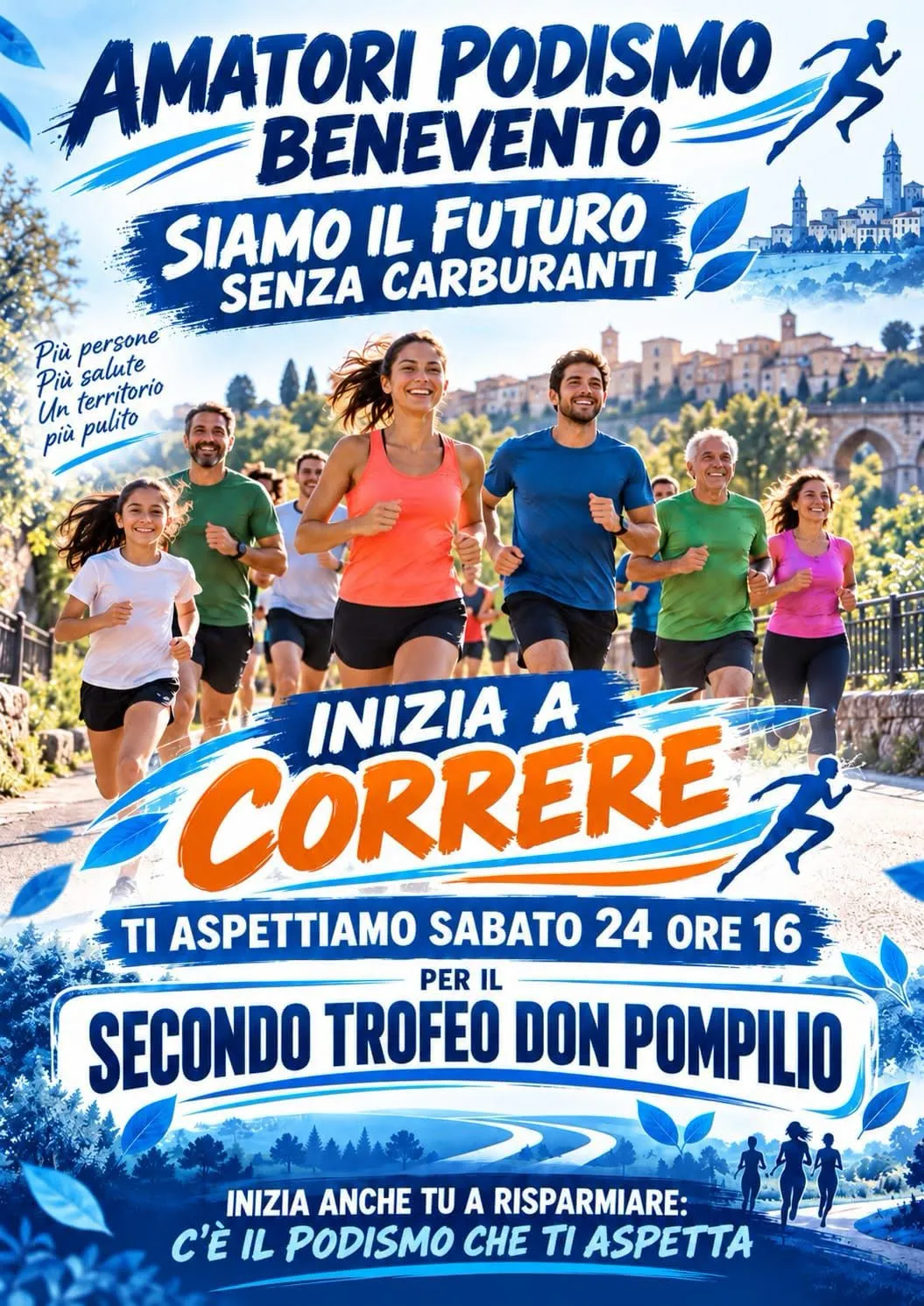 Corsa Trofeo Don Pompilio, sabato chiuso viale Principe di Napoli